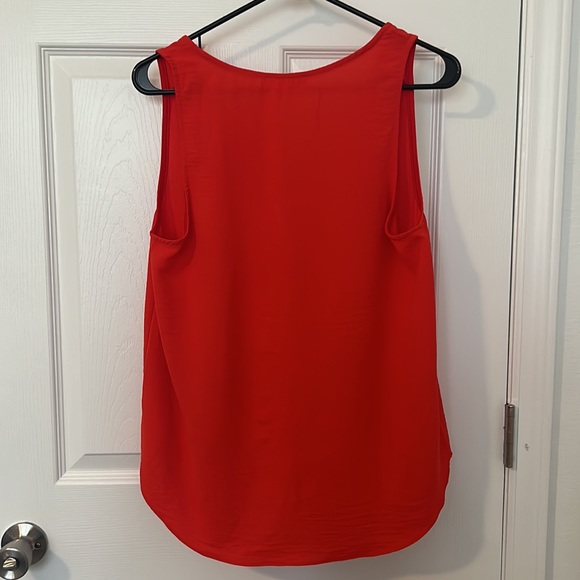 Everly for Anthropologie Red Button Tank Top - Picture 2 of 6